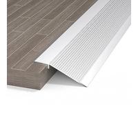 LIYI929GP Tapajuntas Suelo Franja De Transición Rango De Altura del Umbral 1-4cm, Perfil Transición Tira De Transición En Escalón Perfil De Borde, Aluminio Antideslizante, Piso Laminado, con Adhesivo
