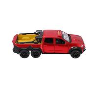 LIYJTK 1/28 Off Road Model Car Alloy Diecast Pull Back Vehículo de Juguete con Sonido y luz para niños niñas (Día)