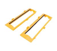 LIYJTK 2 Pcs Robotic Vacuum Cleaner Main Brush Cover PC Material Replacement Part for 800T 820S 830S 830P Liectroux C30 B30 Honiture Q6 RoboVac 11 11C Home Cleani