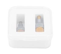 LIYJTK 2 uds Controlador de Dron Palanca basculante telescópica aleación de Aluminio Varillas de extensión Ajustables Doradas y Plateadas para Mini 3 Pro