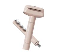 LIYJTK 3-In-1 Pet Grooming Brush Pet Hair Removal Comb with Stainless Steel Bristle Professional Remove Knots Pet Shedding Tools for Dogs Cats (Pink)