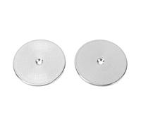 LIYJTK 304 Stainless Steel Coffee Machine Shower Screen 57.3mm Diffuser Filter Replacement for BEZZERA CARIMALI MAG Espresso Machines 2 Pack