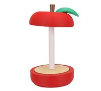 LIYJTK 3D Printed Yarn Holder Portable Detachable Rotating Yarn Spinner for DIY Crafts Knitting Crocheting PAL Material Lightweight Yarn Dispenser (Red)
