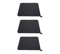 LIYJTK 3pcs ES601 Coffee Machine Sliding Mats Anti Slip Soft Rubber Base Multipurpose Countertop Protector for Home Kitchen Use