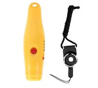 LIYJTK ABS High Decibel 120dB Tres Engranajes Silbato electrónico Ajustable con Cuerda Colgante