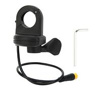 LIYJTK Acelerador de pulgar para bicicleta eléctrica, acelerador de gatillo sensible con enchufe impermeable