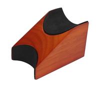 LIYJTK Almohada de Soporte para el Cuello de Guitarra, Altura Ajustable, Herramienta de Banco de Trabajo Estable Mejorada para Luthier Caoba para Guitarra, violín, Ukelele, Banjos,