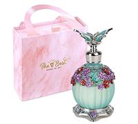 LIYJTK Árabe Perfumes para Mujer Musulmán Eau de Parfum Toilette Dubai Retro Fragancias para Mujer Concentrado de larga duración Perfume Aceites Perfumes Florales Árabes de Mujer 0.8 onzas