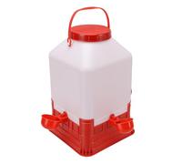 LIYJTK Bebedero para Pollos, 10 L, Gran Capacidad, fácil de Limpiar, Bebedero Manual para Pollos, Bebedero para alimentación de Aves de Corral para Granja avícola, gallinero