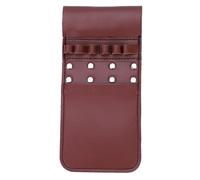 LIYJTK Bolsa de Flecha Duradera de Cuero de Bolsillo portátil PU PU para Caza de Tiro con al Aire (Matón)