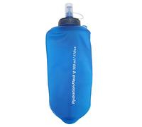 LIYJTK Botella de agua suave de silicona para exteriores, botellas de viaje para correr plegables portátiles, color