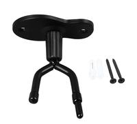 LIYJTK Colgador para violín, Base de Hierro, Almohadilla de Goma Antideslizante, Montaje en Pared Ajustable de Doble Cabeza, Gancho para Viola y Salas de música, Estudios (1 Paquete)
