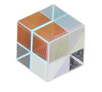 LIYJTK Cubo DE Prisma Vidrio ÓPTICO Multicolor Accesorios DE FOTOGRAFÍA DECORACIÓN DE Mesa para ENSEÑAR Ornamentos DE Arte (7 * 7 * 7mm)