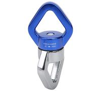 LIYJTK Dispositivo Giratorio de Seguridad para Escalada al Aire, rotador 360 para Danza aérea de Yoga (Azul Gris)