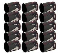 LIYJTK Enfriador de latas de Cerveza con Aislamiento de Neopreno, 15 Uds., Soporte para Tapa de Taza, Mantenimiento en frío para Actividades al Aire (Camuflaje OD Verde)