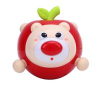 LIYJTK Juguete oscilante para niños, Juguete Rompecabezas para bebés con Efectos de Sonido y diseño Estable, educación temprana, Efectos de Sonido, Juguete para niños, Buena Estabilidad (Roja)
