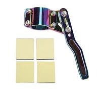 LIYJTK Kit de posición de palanca de señal de giro, extensor de varilla de giro de volante de aleación de aluminio, modificación Universal para coche (Llamativo)