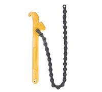 LIYJTK Llave llave de cadena llave de filtro de aceite de cadena de acero de aleación pesada multifuncional para plomeros para mecánicos
