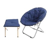 LIYJTK Lounge Chair Footrest Portable Strong Load Bearing Modern Chair Collapsible Garden Footstool Lightweight with Carry Bag