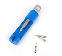 LIYJTK Metal Watch Band Strap Bracelet Adjuster Tool Link Pins Remover Repair Watchmaker for Watch Repair (Azul)