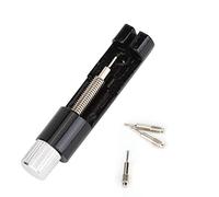 LIYJTK Metal Watch Band Strap Bracelet Adjuster Tool Link Pins Remover Repair Watchmaker for Watch Repair (Negro)