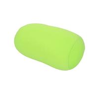 LIYJTK Mini cojín Trasero de microperlas, Almohada Enrollable para Viaje, hogar, sueño, Soporte para el Cuello, cómoda, Extra Suave, microperlas, Alivio del estrés, Almohada (Verde)