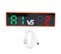 LIYJTK Mini Marcador Digital con Pantalla LED Brillante, zumbador Fuerte, Marcador portátil para Varios Juegos
