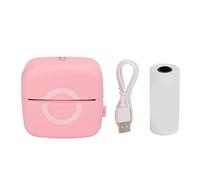 LIYJTK Mini Thermal Printer Bluetooth Portable Handheld Sticker Printer USB Charging Small Smart Mistakes Printer for Notes Journal Memo Photo Study,