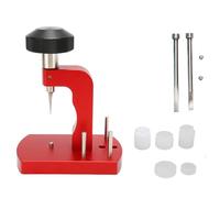 LIYJTK Mire el abridor de Estuche de Retroceso Mango ergonómico Rojo Espelector de Cubierta de batería Circular de Herramienta Esencial para el Taller de reparación de Relojes