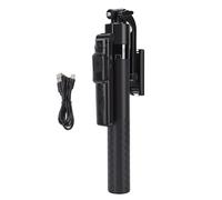 LIYJTK Phone Stabilizer Tripod with Auto Tracking 360 Degree Rotating Extendable Selfie Stick and Remote Controller for Video Calls Live Streaming Vlogging ABS Black