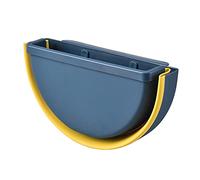 LIYJTK Portable Plastic Dustbin Plastic Folding Garbage Bin Hanging Kitchen Garbage Bin for kitchen