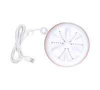 LIYJTK Potente máquina de Limpieza de turbina ultrasónica Mini Lavadora 27W para el hogar