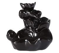 LIYJTK Quemador De Incienso De Cerámica, Soporte para Quemador De Incienso De Esmalte De Cerámica, Conos De Reflujo, Incensario, Adorable Decoración del Hogar para SPA, Oficina, Dormitorio, Yoga