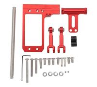 LIYJTK RC Servo Mount Hydraulic Steering Kit VP F10 Crawler Car DIY Parts Red
