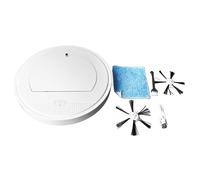 LIYJTK Robot barredor Inteligente, Aspirador automático, aplicación remota, máquina barredora de Suelo con batería integrada