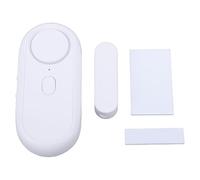 LIYJTK Security Door Window Alarm Refrigerator Left Open Reminder with 5 Modes Ding Dong Doorbell Adjustable 65 120dB Loud Alarm for Home Shop Convenience Store Hotel ABS Material White