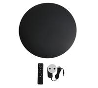 LIYJTK Soporte de exhibición giratorio de 360 grados, plato giratorio eléctrico con soporte de carga fuerte para fotografía ABS de 42cm de diámetro