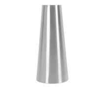 LIYJTK Tall Vase 201 Stainless Steel Metal Flower Vase Modern Minimalist Table Centerpiece Decoration for Home Wedding Silver