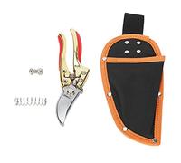 LIYJTK Tijeras de podar de aleación de titanio y acero - Set de herramientas de jardinería: Cortador de ramas ergonómico para la poda de árboles frutales, flores y bonsáis.