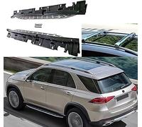 LIYUANMU 2 Piezas Estribos Laterales de Coche para Mercedes Benz GLE W167 2019 2020, Estribos Extensión Falda Lateral de Pasos Faldones Laterales Auto Antiarañazos Pedales Accesorios