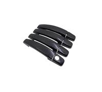 LIYUWNB Cubierta manija Puerta Compatible con Vauxhall para Viva 2006 2007 2008 2009 2010 2011 2012 2013 2014 Accesorios Coche Manija Exterior Puerta Coche Decoración Shell(Carbon Fiber)