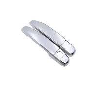 LIYUWNB Cubierta manija Puerta Compatible con Vauxhall para Viva 2006 2007 2008 2009 2010 2011 2012 2013 2014 Accesorios Coche Manija Exterior Puerta Coche Decoración Shell(Silver 1)