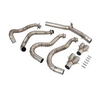 LIYUWNB Tubo escap Motocicleta para ZH2 SE 2020 2021 2022 2023 2024 Tubo Enlace Delantero para Escape Motocicleta Tubo Silenciador Modificado Tubo para Escape Modificado Motocicleta Tubería