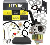 LIYYDS Kit de carburador compatible con Homelite 3500 W, 179 cc 180 cc Workce WF80710 2500 BM903655D BM903655DA HL80833 HL80835 3-N-1 Lavadora a presión de gasolina de alta velocidad 16100-Z530710 HHM