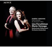 Liza Ferschtman, violin/Netherlands adio Philharmonic Amsterdam - Concierto para violin/Un americano en Paris