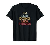 Liza Name Liza Personalized Name First Given Camiseta