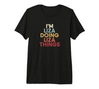 Liza Name Liza Personalized Name First Given Camiseta Premium