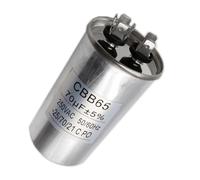 LIZAPUS CBB65 - Condensador de funcionamiento de 250 V CA 250 V CA 70uF 70 uF MFD C.S2 40/70/21 50 x 90 mm, listado UL