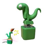 Lizard Button Keychain con sonido y luz - Juguete antiestrés recargable para aliviar el estrés, divertido colgante de teclado interactivo, juguete antiestrés para niños y adultos (3)