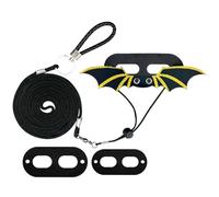 Lizard Cord, Bearded Dragon Harness Set, Escape-Proof Training Rope, Adjustable Pet Leashes for Reptil, Turtle, Hamster, Gold Small Animal Travel, Outdoor Exploration, Or Daily Walking Use Safety 30g